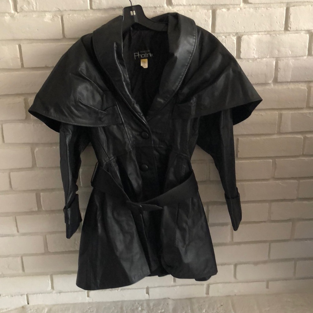 Women’s Genuine Leather Coat Size Medium